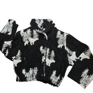 Vintage Denali Plush Polar Bear Fleece Jacket